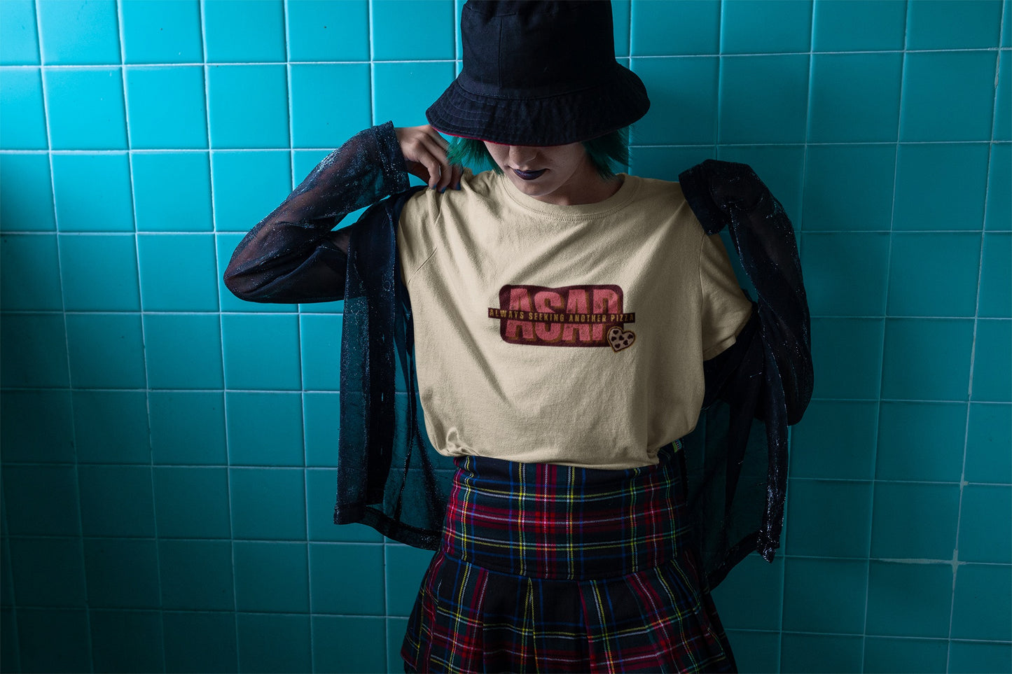 ASAP 🍕 - Oversized Unisex Tee - Front - Flujo