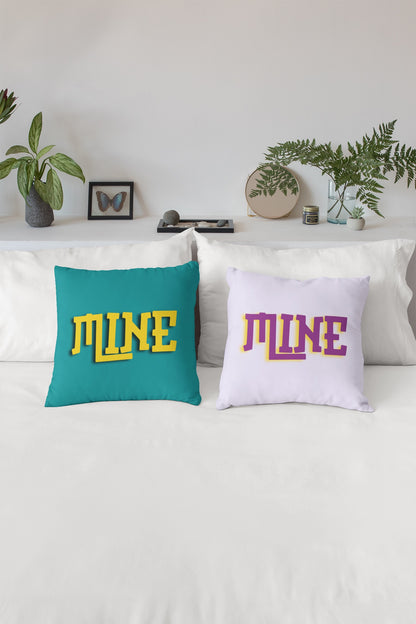 Mine, Not Mine! 🛋️ - Throw Cushions - Front