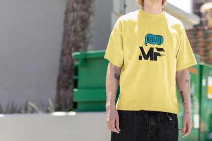 My Friend - Oversized Unisex Tee - Front/Back