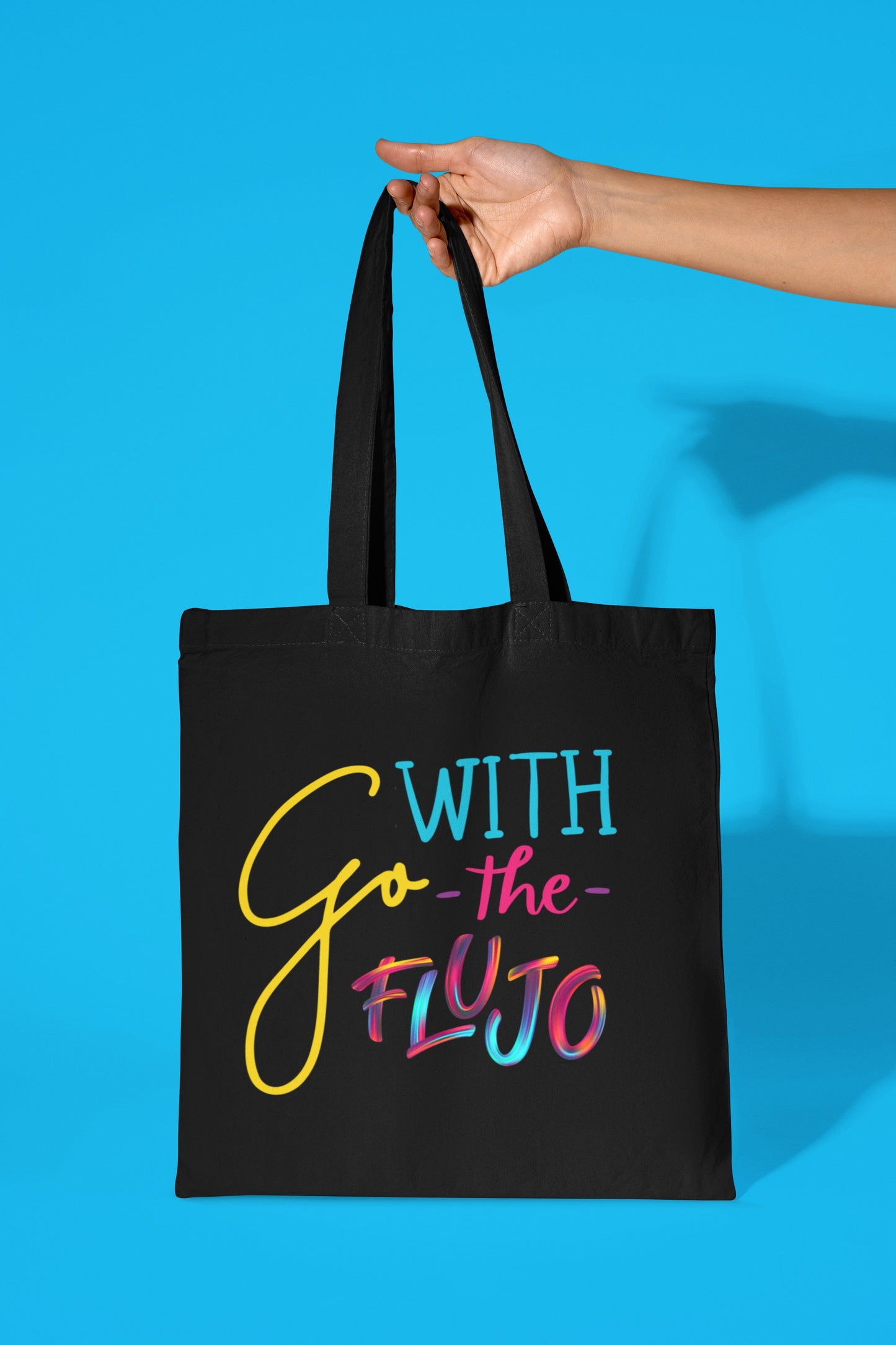 Go With The Flujo 🤙🏼 - Dakk Tote - Front