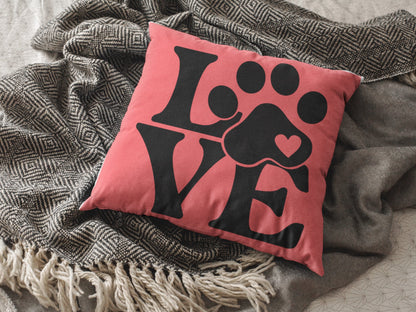 Puppy Love 🐶   - Throw Cushions - Front